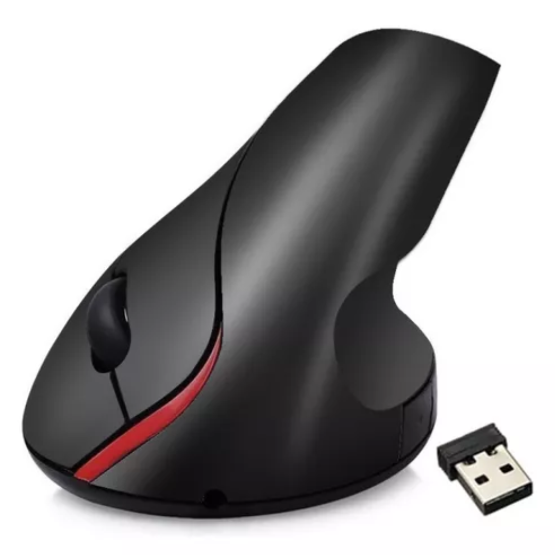 Miniatura 2 de Mouse Inalámbrico Vertical Negro